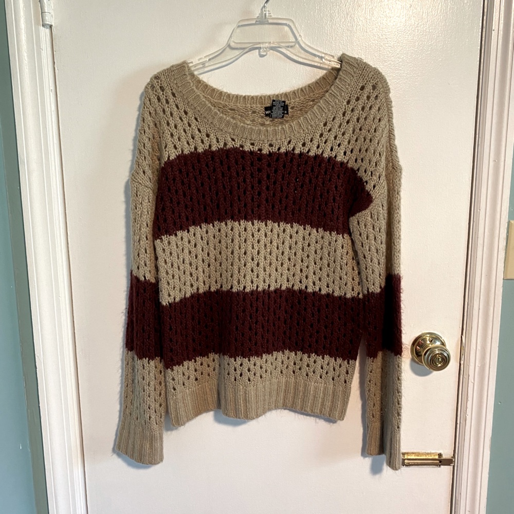 Striped Sweater.